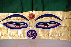 Kathmandu Swayambhunath 20 Swayambhunath Buddha Eyes Close Up